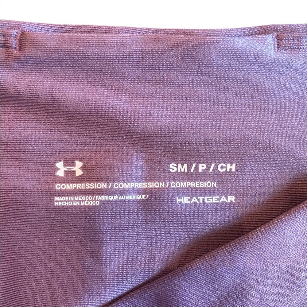 Under Armour Purple Patterned Compression Leggings - image 7